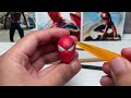 A compilation of clay sculptures of Marvel heroes made in the past year