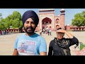 ਅੰਦਰਲੇ ਪਾਸਿਓ ਤਾਜ ਮਹਿਲ Taj Mahal Inside Tour | Punjabi Travel Couple | All India Trip  Ripan & Khushi
