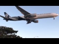 Air New Zealand B777-300er Landing At LAX