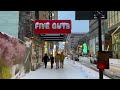 Montreal Downtown Strip Winter 2023 Walking Tour
