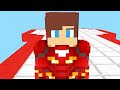 Strong JJ vs Weak Mikey Fitness Survival Battle Challenge - Maizen Minecraft Animation