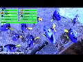 Finding Dory (2016) Truck Chase with healthbars (Birthday Special)