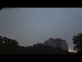 4 minute rainstorm lightning wind