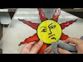 DARK SOULS - Stained Glass Solaire Sun Symbol \[T]/