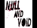 NULL AND VOID