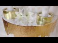 DIY Glam Gold Entryway Table & Matching Mirror ￼Wall Art Decor | Home Decor On a Budget | 2021