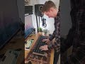 He didn't expect the second keyboard..