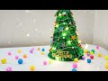 How to make a christmas tree with paper | paper craft | merry christmas leasy paper #craft #trending