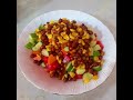 fruits  veg mixed  salad   ദിവസവും  ഒരു  നേരം  ഇത് പോലെ ചെയ്തു നോക്കൂ   നല്ല taste ആണ്‌