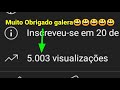 Nós somos 5k views no meu canal galera😃😃😃😃