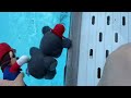 Mario and Lefty go to the pool