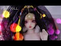RING DOLL Princess Butterfly BJD Unboxing Dress Up