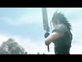 Cloud copying Zack's behaviour - Final Fantasy 7 Remake