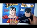 Superman and Batman Origin Story Books!