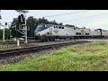 Amtrak Texas Eagle Passing Through Big Sandy Texas!