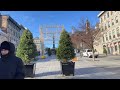 City of a Hundred Bell Towers : Walking Old Montreal at 12 Noon in December 2022