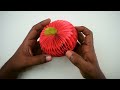 DIY Paper Apple | 3D Paper Apple | Paper Crafts For School | Paper Craft | Easy Kids Craft Ideas 🍎