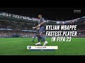 FIFA 23 PACE/SPEED TEST | Who is the fastest player in the game?