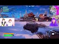 LANKYBOX'S SISTER JUSTINE WINNING OG FORTNITE!? (Let's Play Fortnite Battle Royale!)