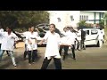 Flash mob at KC foundation in Nizamabad by Siddhartha paramedical college students #SamratRocks