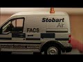 Opening The Oxford Diecast Ford Transit Connect In  Stobart Air Livery