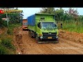 Truck Driver's Tantrum While Staying Up to Two Days in the Mud