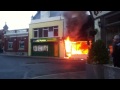 Shop fire in Dalkey county dublin