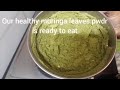 முருங்கை இலை   பொடி/moringa leves powder/drumstick leaves  powder