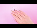 Dip Ombre with Chrome Design 💅🏻Watch Me Work 💕Velvet Matte 🖤