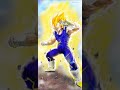 Draw Vegeta Epic Fighting Stance | Catzo Art style