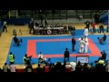 R.Aghayev vs K.Matsuhisa Kumite - 75 Kgs WKF Serbia 2010- 