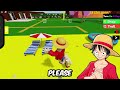 Roblox BODY SWAP with Luffy & Saitama!