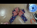 How to Make a USA Burlap Wreath | Bubble Burlap Wreath Technique | Painting Tips