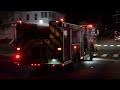 [BRAND NEW] Meriden FD Engine 1 responding