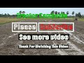 Tractor Yanmar F725T And Kubota Tractor M6040SU Working At Paddy Rice Field | Kubota Tractor Working