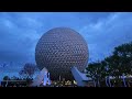 Spaceship Earth Light Show (Epcot 2024)