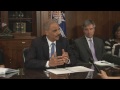 Attorney General Eric Holder Remarks on the Situation in Ferguson, Missouri