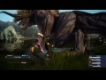 Final fantasy XV behemoth battle sample