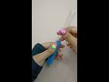How to Make a Glitter Charm Lava Pen | Cute and cheap school supplies | DIY Pen at Home |🖊️Lava Pen