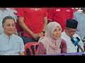 Sidang Media Nurul Izzah Anwar & Cikgu Joohari selepas pengumuman keputusan PRK Sungai Bakap