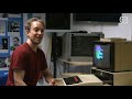 Tom Scott with the Acorn BBC Micro