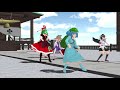 【東方MMD】東方人気キャラ53名でUSAを踊ってみた！自機組・紅魔郷・妖々夢・永夜抄・風神録・地霊殿他【東方Project】