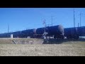 BNSF mixed train with K5HL horn salute + Surprise!