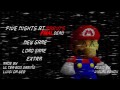 (Warning: Old and Bad video) Mario's Spaghetteria | five nights at Mario's