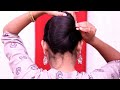 Gorgeous ! self juda bun hairstyle with banana clip | very easy juda hairstyle for long hair
