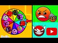 ALL FIRE IN THE HOLE IN FUN ROULETTE | VS | Geometry Dash Meme