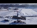 Bau des Hochwasserdamms Wolfental Teil 2 - Construction of a dam Part 2