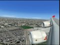 LAX landing with Megascenery X