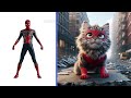AVENGERS but BIG CAT 🐱 VENGERS 🔥 All Characters (marvel & DC) 2024💥
