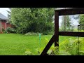 Rainy Day 🇫🇮 ASMR Rain Sadepäivä  Sound #finland #rain #asmr #rainsounds